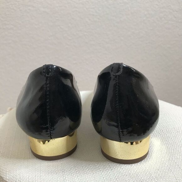 NWT Steve‎ Madden patent leather round tie flats - Picture 7 of 9